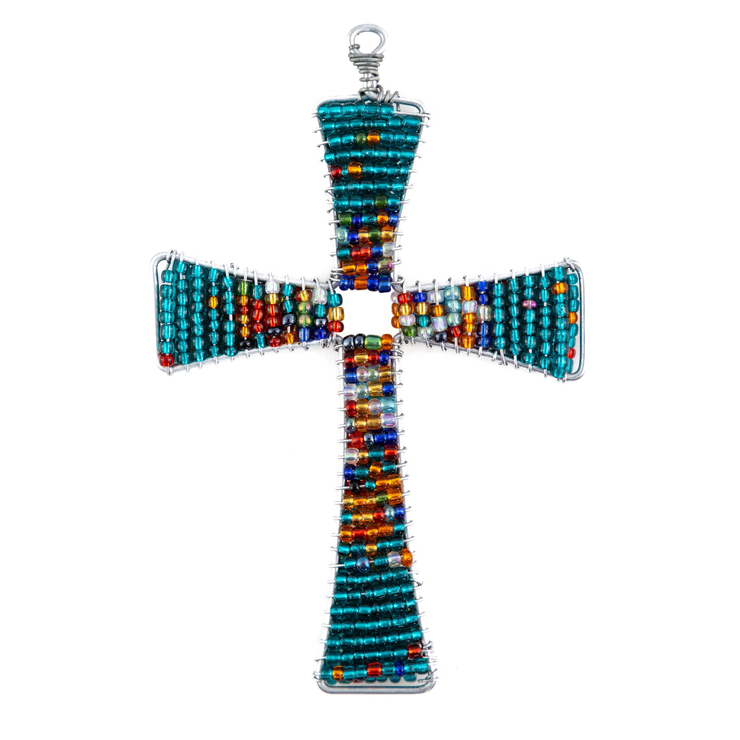 Beaded Cross Pendant 5