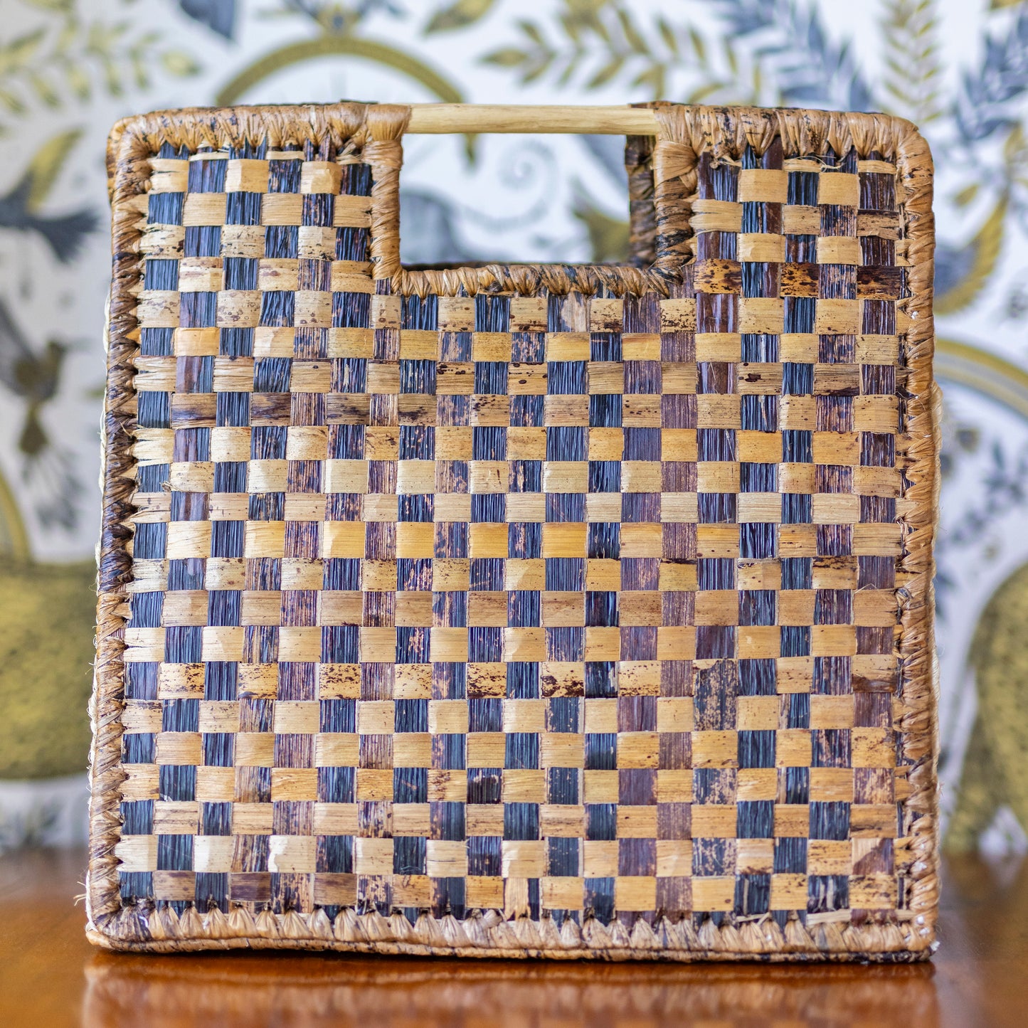 Raffia and Straw Handbag