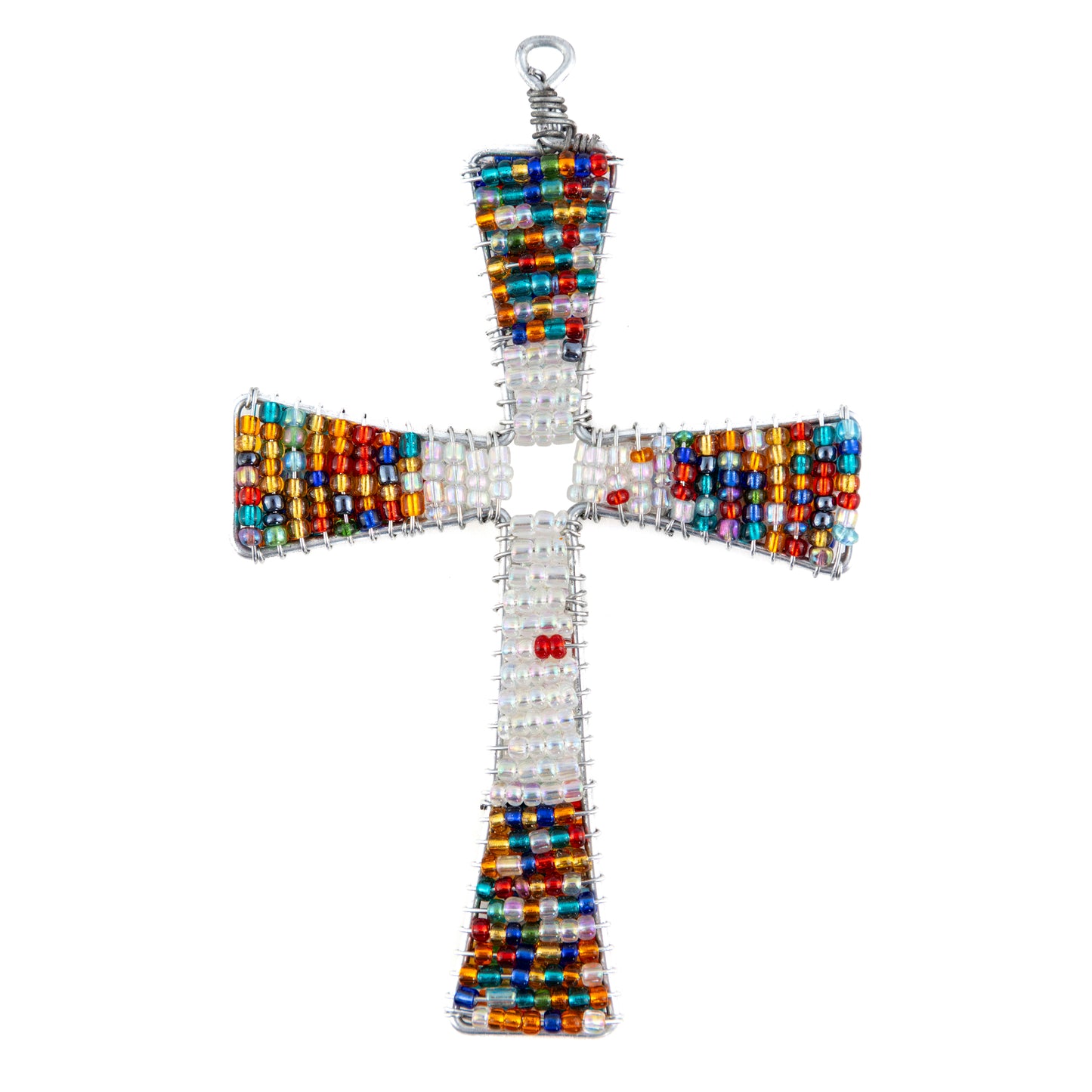 Beaded Cross Pendant 4