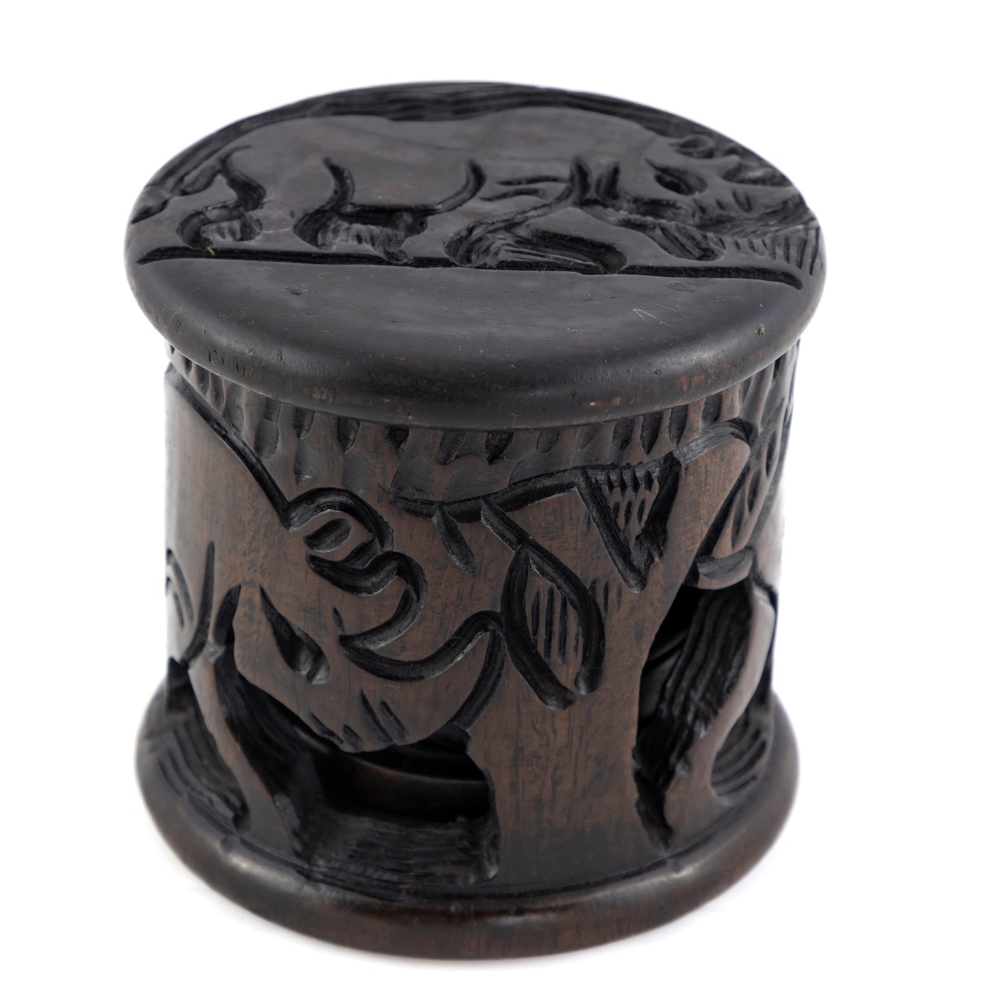 Ebony Wood Coasters and box  - Set of 6