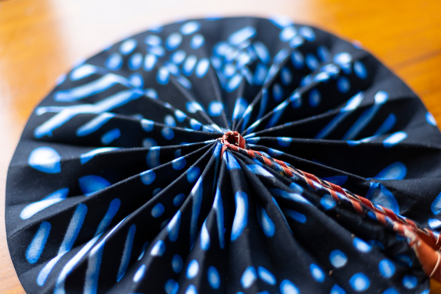 Ankara Wax Print Hand Fan 9