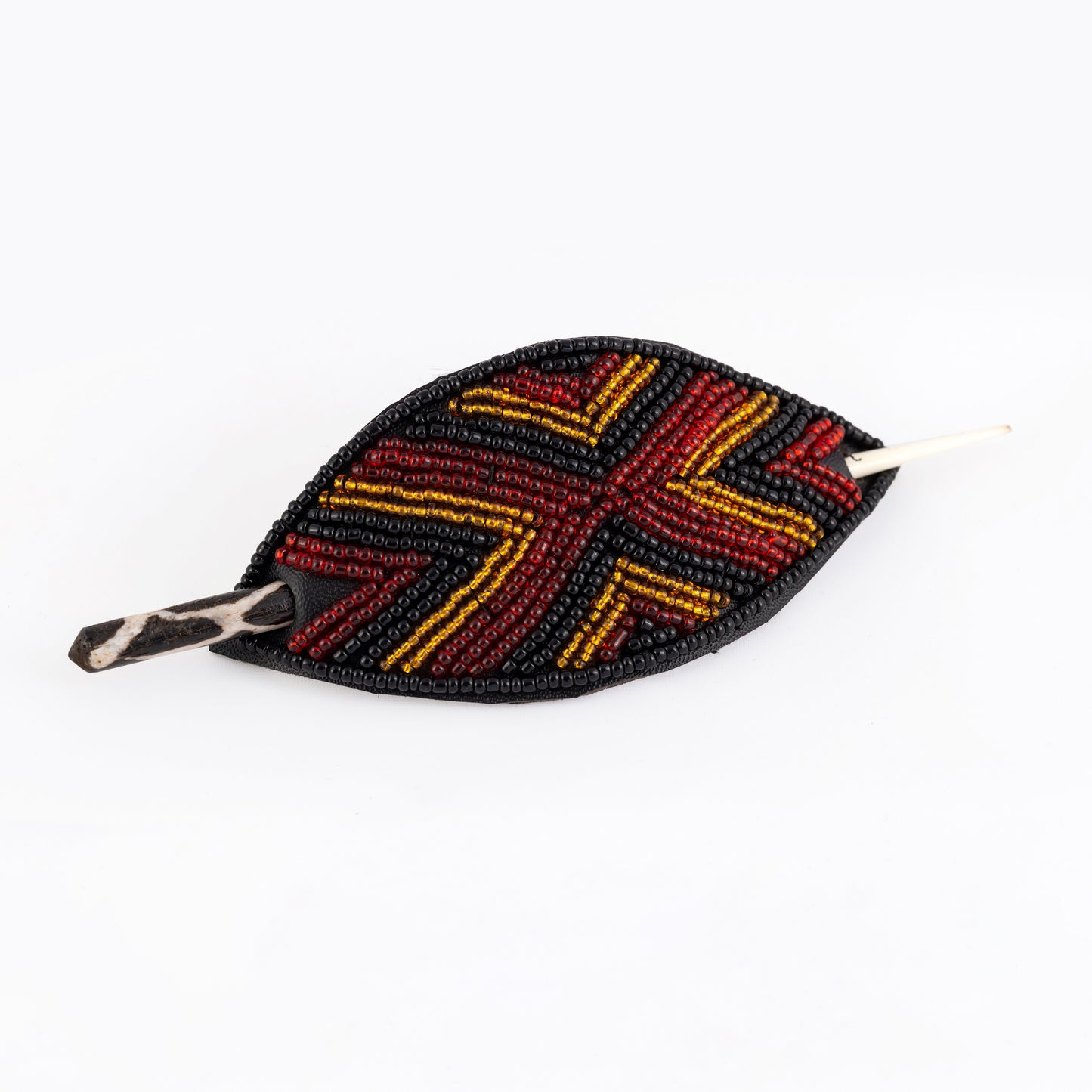 Maasai Beaded Hair Stick/Barrette 9