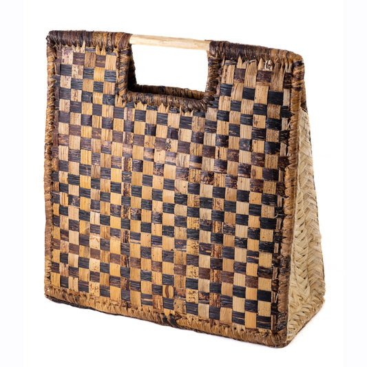 Raffia and Straw Handbag