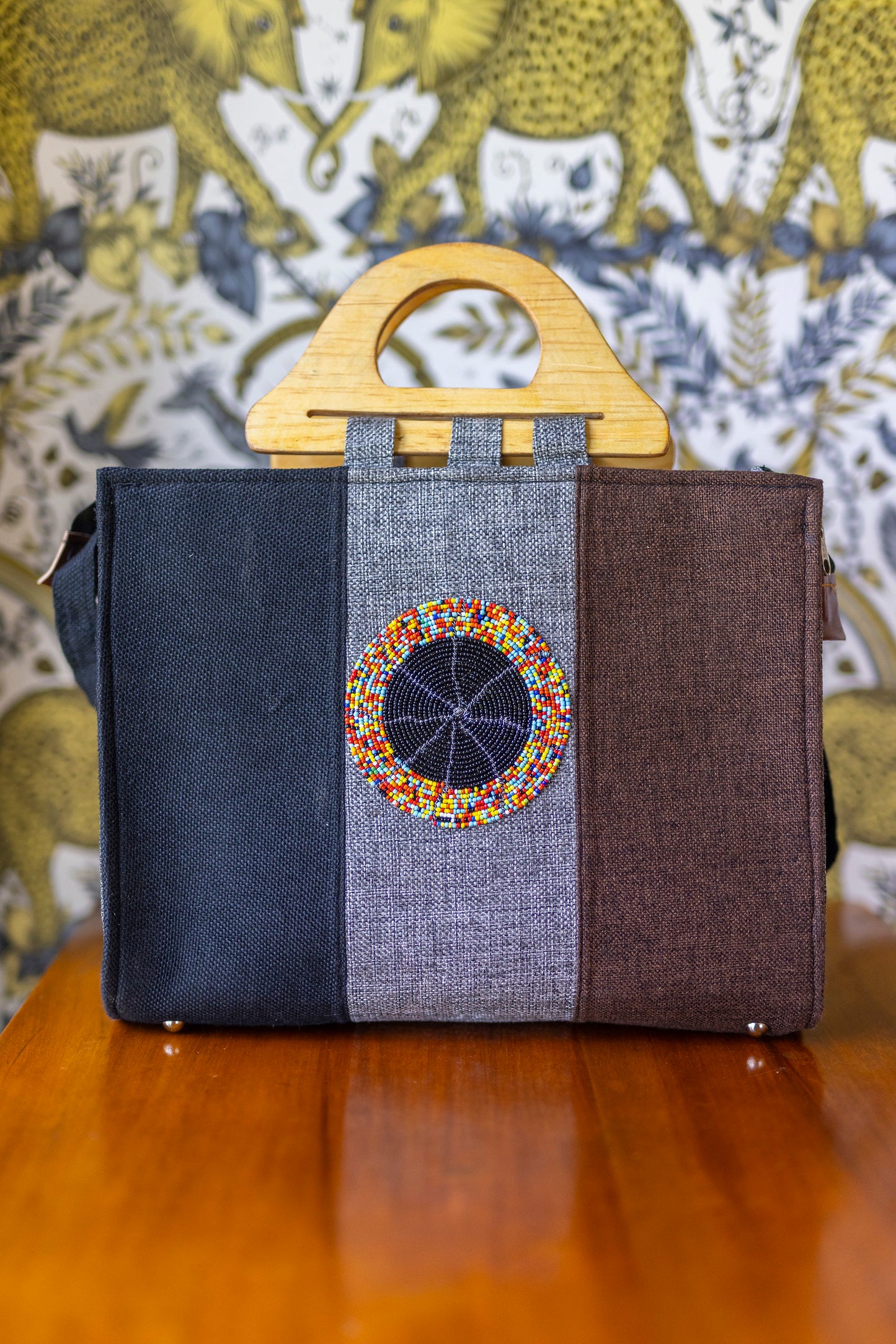 Large Beaded Handbag