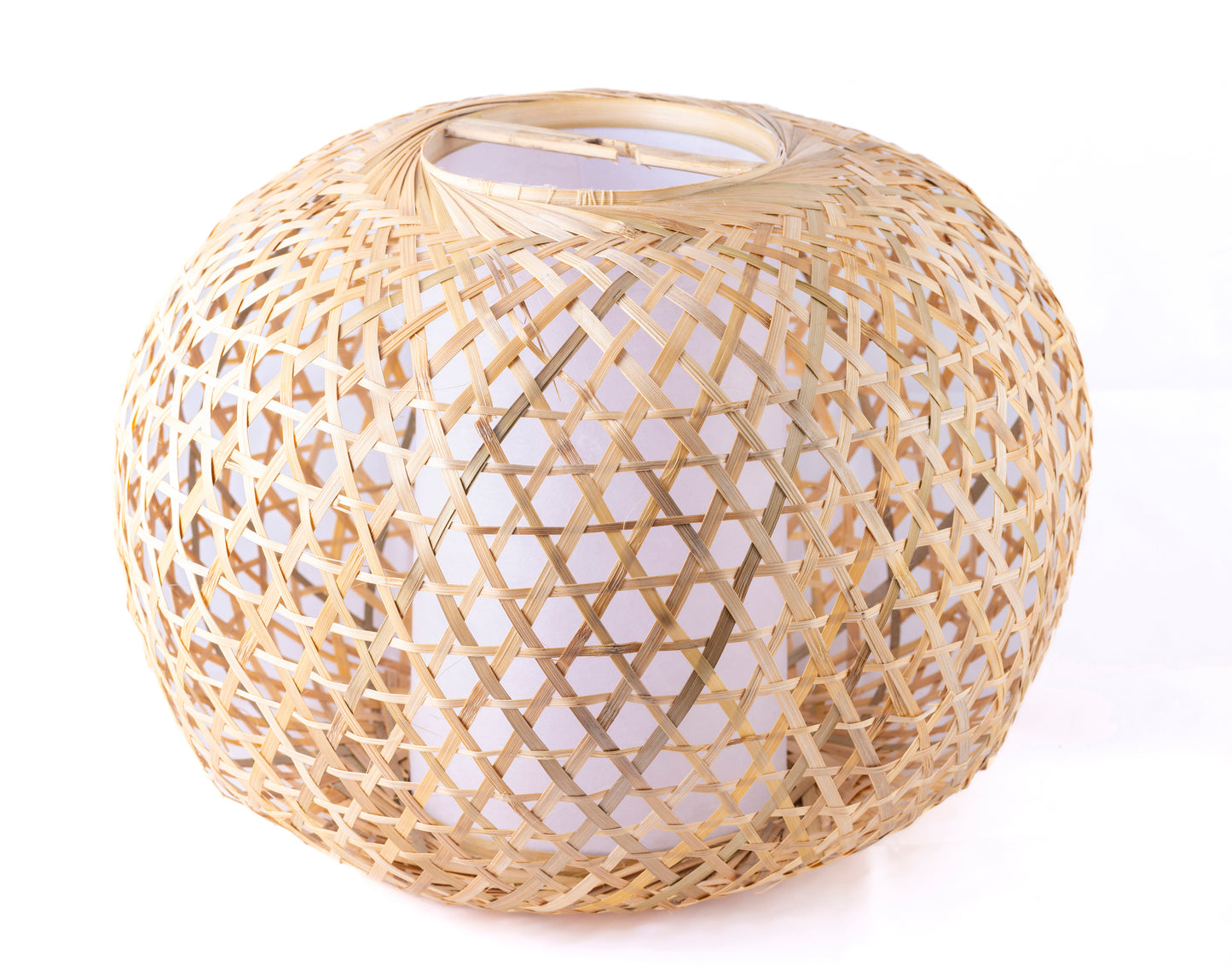 Large Round Rattan Pendant Lamp Shade
