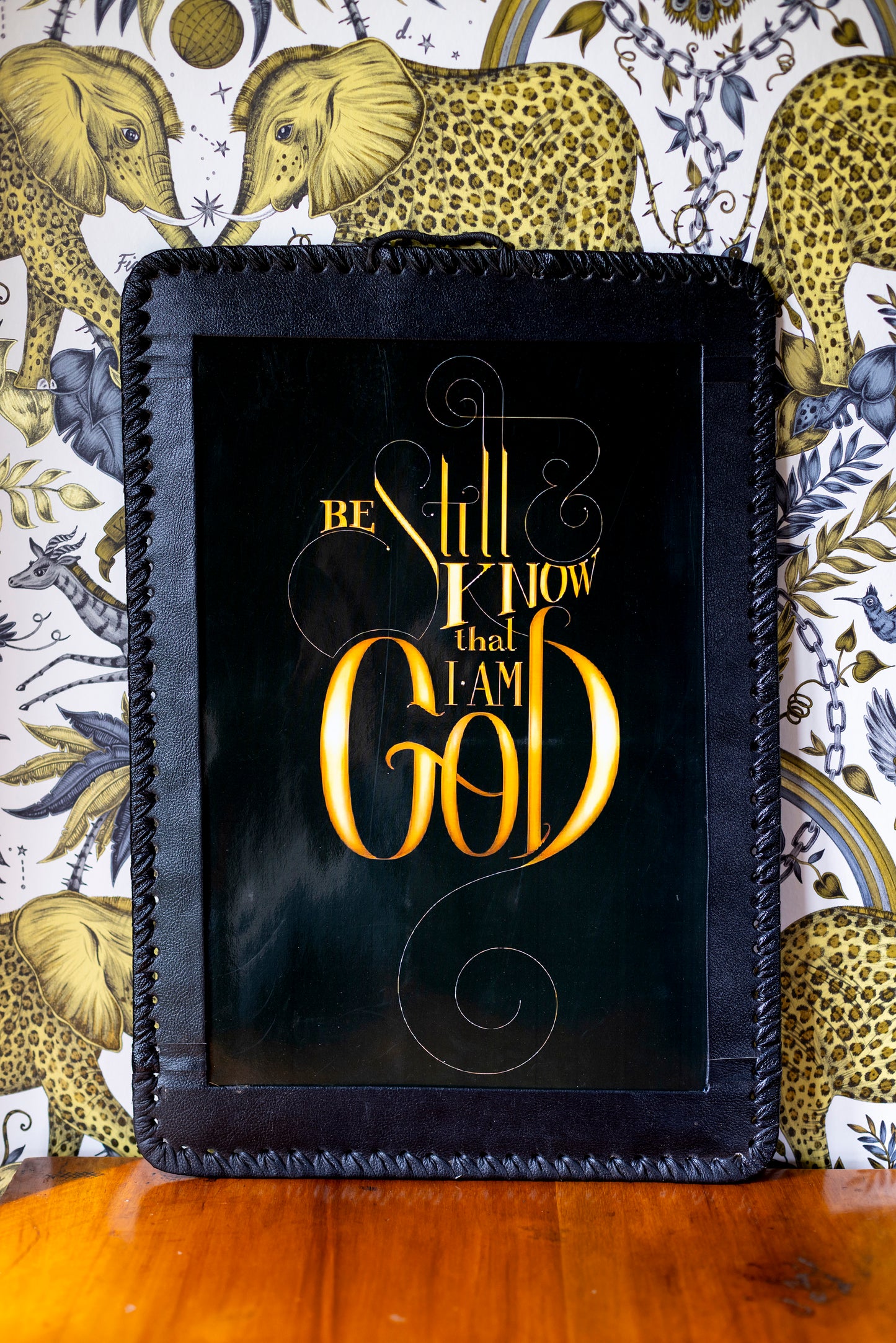 "Be Still Know That I Am God" Wall Art