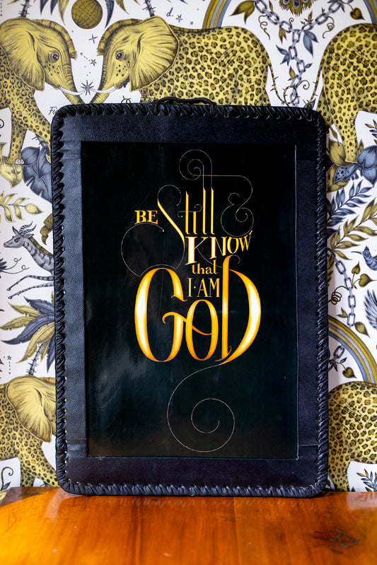 "Be Still Know That I Am God" Wall Art