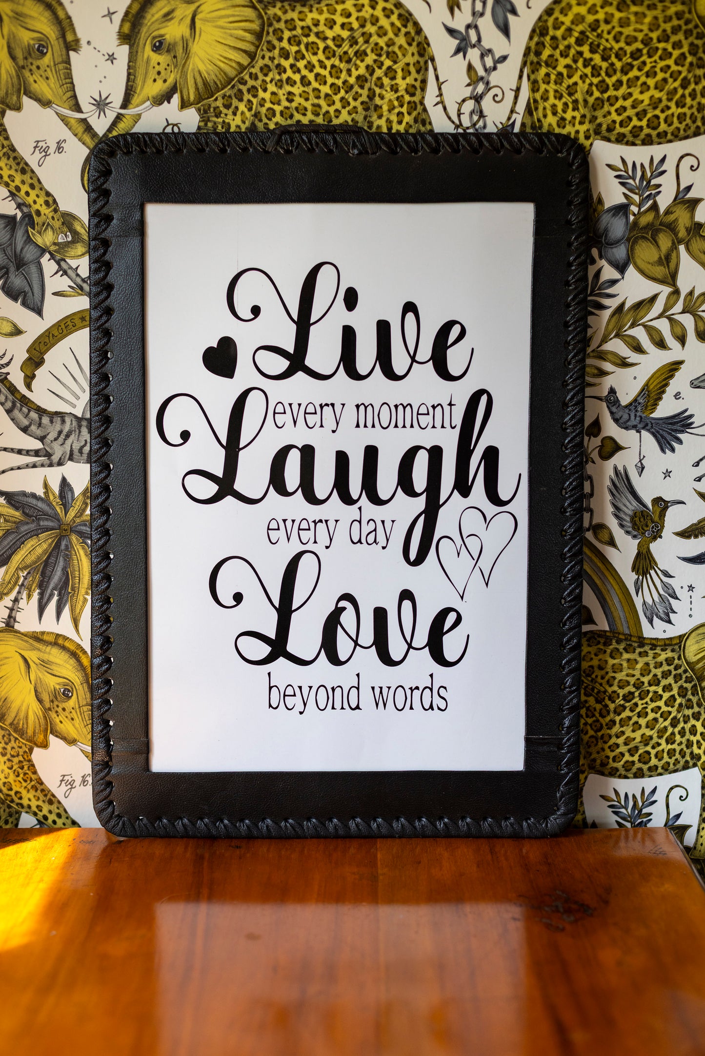"Live Every Moment" Wall Art
